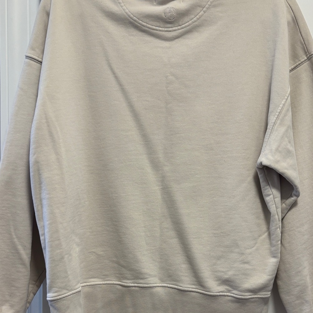 Anine Bing Cream Tiger Graphic Sweatshirt - Picture 6 of 6